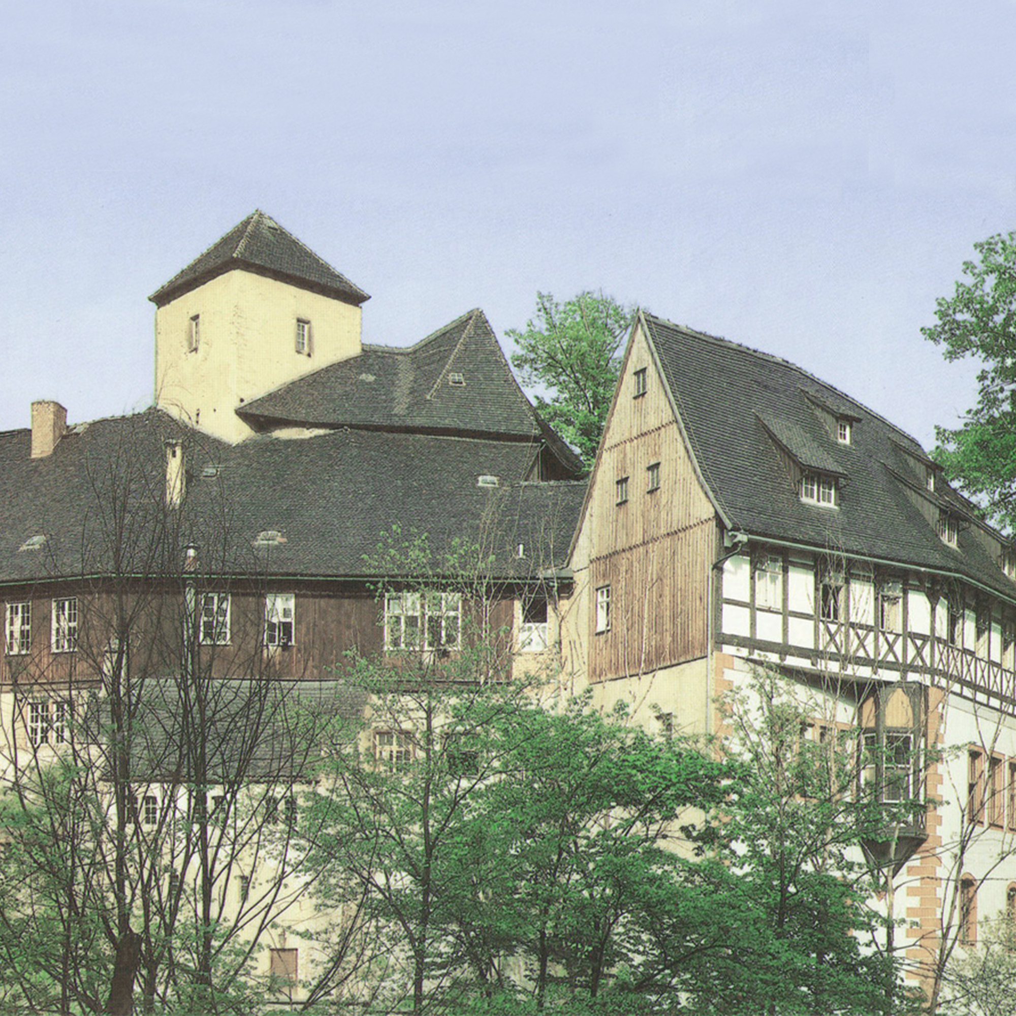 1994_Schloss Rauenstein_Lengefeld_Außenansicht