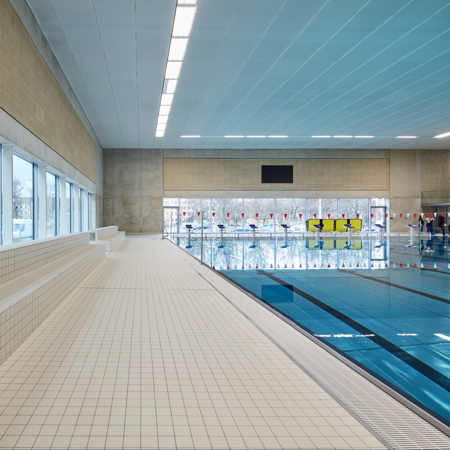2016_Schwimmsportkomplex Freiberger Platz_Neubau_Dresden_Neubau 50m Becken 4