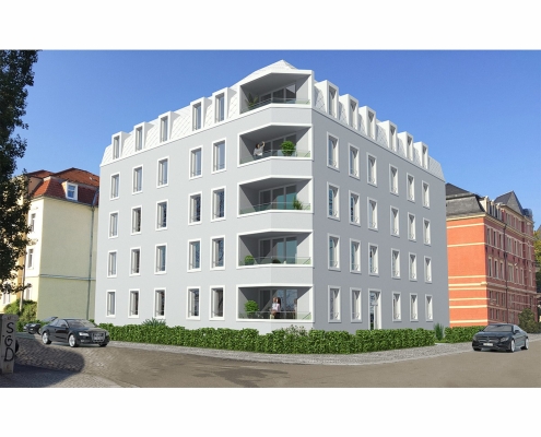 2017_Wohnhaus_Frankenbergstraße_Visualisierung